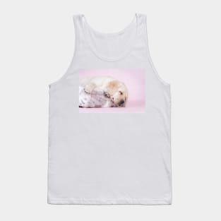 Lab in pink Tank Top